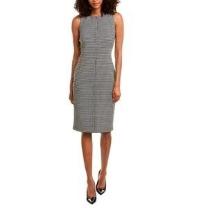 J Mclaughlin Anika Black Taupe Elsinore Glenn Dress Black Taupe M Medium E